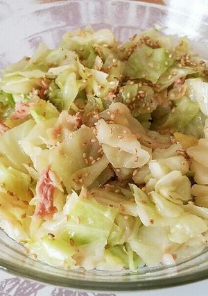 レンジで簡単♪どハマリ★ツナキャベツ-レシピのメイン写真