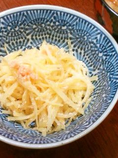 じゃが芋とたらこの炒め物-レシピのメイン写真
