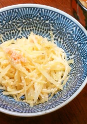 じゃが芋とたらこの炒め物-レシピのメイン写真