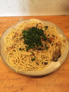 ハダカイワシのプッタネスカ風パスタ-レシピのメイン写真