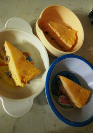 薩摩芋を使ったチーズケーキ　おやつに-レシピのメイン写真