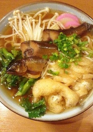 三郎鮎のにゅうめん菜の花載せ-レシピのメイン写真