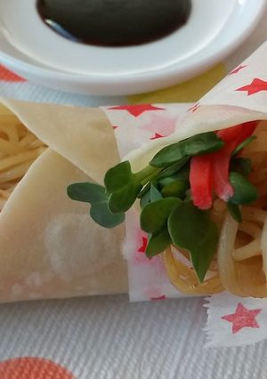 焼きそばロール-レシピのメイン写真