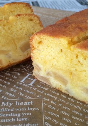 しっとり＊煮りんごのパウンドケーキ-レシピのメイン写真