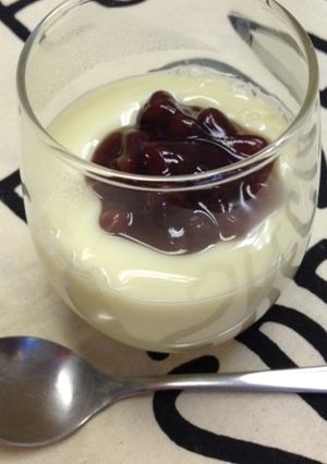 豆乳あずきプリン-レシピのメイン写真