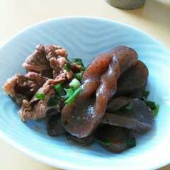 รูปของ 簡単☆こんにゃくと牛肉の煮物☆