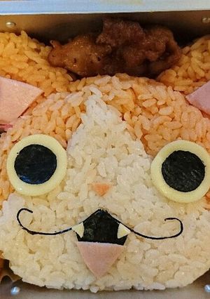 ジバニャン弁当-レシピのメイン写真