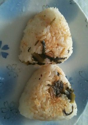 焼きおにぎり高菜入り-レシピのメイン写真