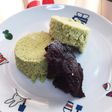 進化したヘルシー☆レンジ蒸しパン抹茶味