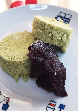 進化したヘルシー☆レンジ蒸しパン抹茶味-レシピのメイン写真