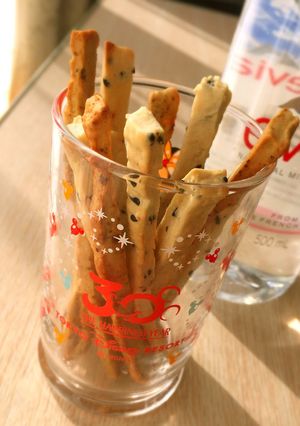 トースターで！カレーとごまクッキー❸-レシピのメイン写真