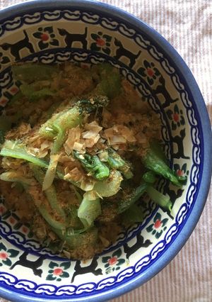 チンゲン菜のおひたし☆材料たったの３つ！-レシピのメイン写真