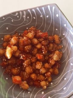 大豆を食べよう!大豆と人参の甘辛揚げ-レシピのメイン写真