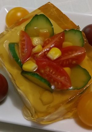 豆腐のゼリー寄せ-レシピのメイン写真
