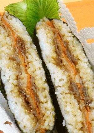 めっけもん♪簡単～大根と人参のおにぎらず-レシピのメイン写真