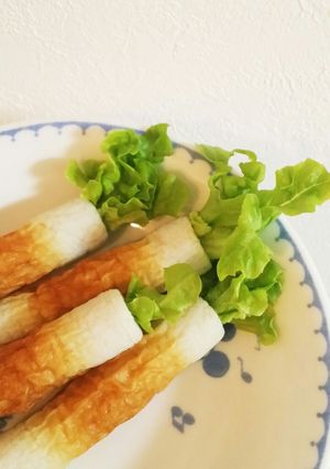 超ズボラ！ちくわレタス-レシピのメイン写真