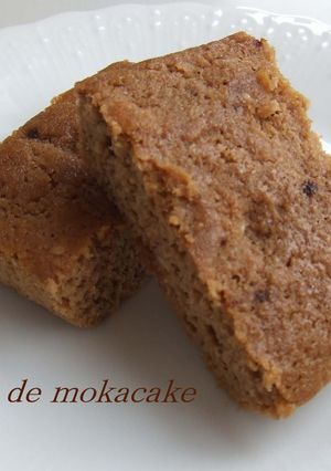 おからDEしっとりモカケーキ-レシピのメイン写真