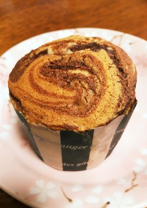 生クリームで代用☆マーブルマフィン-レシピのメイン写真