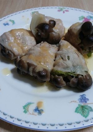 サッコが作る☆肉巻きチーズ風味ソースがけ-レシピのメイン写真