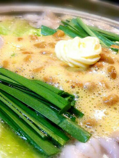 究極の美容鍋!!納豆たっぷりのモツ鍋♪-レシピのメイン写真