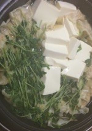 鳥つみれ鍋ワンタン入り-レシピのメイン写真