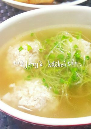 お鍋やスープに♥基本の鶏つみれ♬-レシピのメイン写真