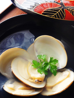 簡単♪蛤のお吸い物 祝い汁-レシピのメイン写真