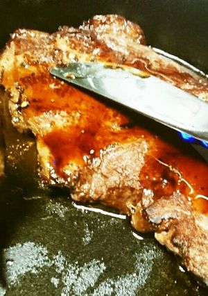 ニトスキで蒸しステーキ。(笑)-レシピのメイン写真