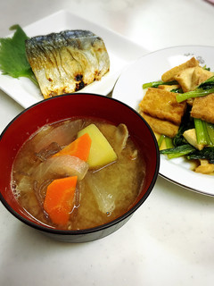 我が家の豚汁-レシピのメイン写真