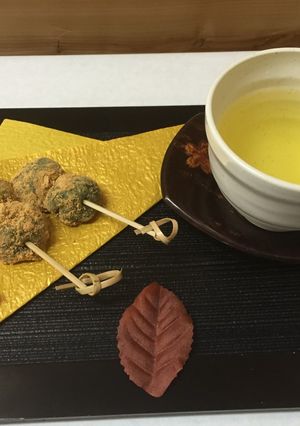 これおいしい！ほうれん草の白玉団子！-レシピのメイン写真