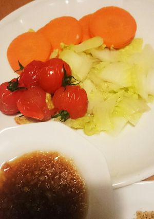 ヘルシー 蒸し野菜♪-レシピのメイン写真