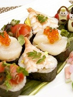 カナッペ寿司-レシピのメイン写真