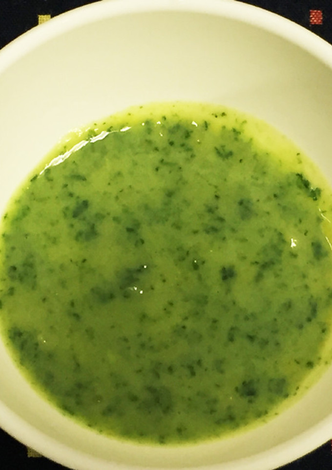 離乳食 さつまいもとほうれん草のスープ-レシピのメイン写真