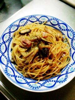 キノコとベーコンの和風パスタ-レシピのメイン写真