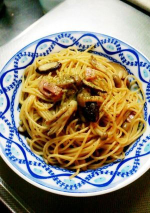 キノコとベーコンの和風パスタ-レシピのメイン写真