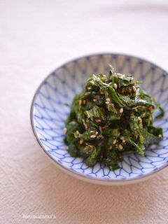 大葉のナムル-レシピのメイン写真