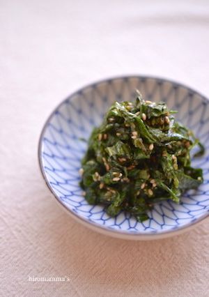 大葉のナムル-レシピのメイン写真