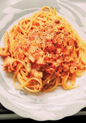 嘘〜って思うぐらい簡単トマトクリーム！-レシピのメイン写真