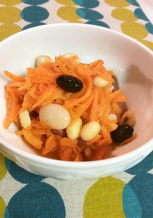 色んなお豆入り♪キャロットラペ-レシピのメイン写真