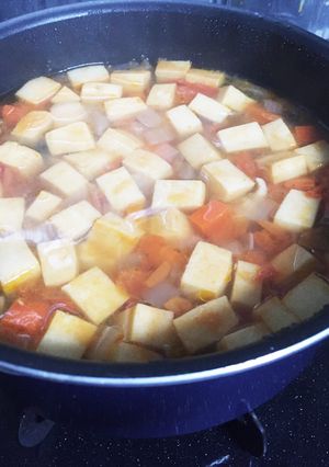 高野豆腐の野菜スープ-レシピのメイン写真
