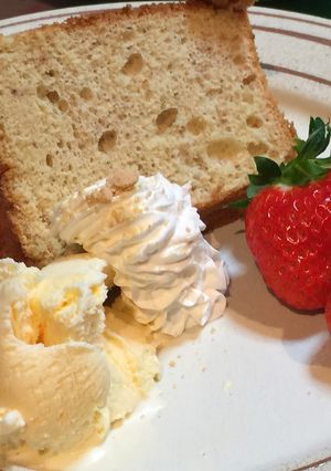 いちごのシホンケーキ-レシピのメイン写真
