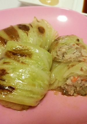 焼きロールキャベツ-レシピのメイン写真