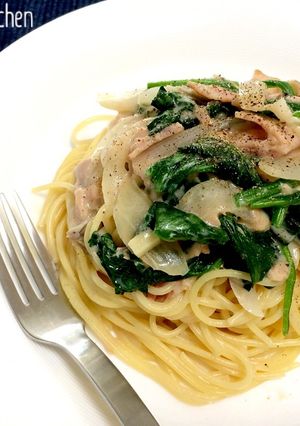 【 ホワイトソース風パスタ♪ 】-レシピのメイン写真