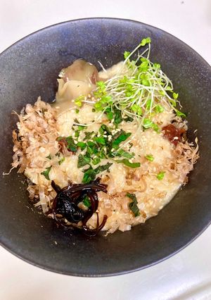冬のとろろ丼（賄い飯）-レシピのメイン写真