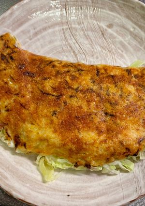 キャベツとチーズのお好み焼き風☆-レシピのメイン写真