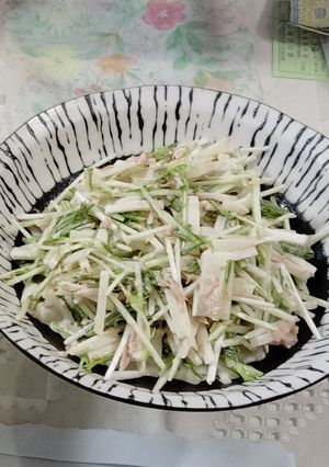 簡単！大根と水菜のシャキシャキサラダ-レシピのメイン写真