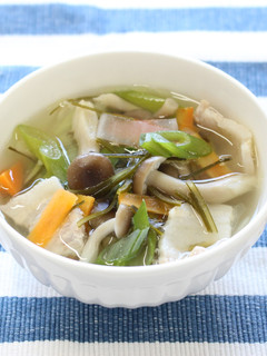 野菜たっぷり昆布スープ-レシピのメイン写真