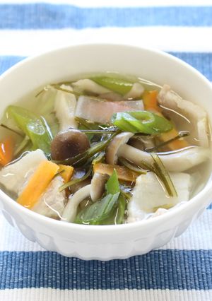野菜たっぷり昆布スープ-レシピのメイン写真