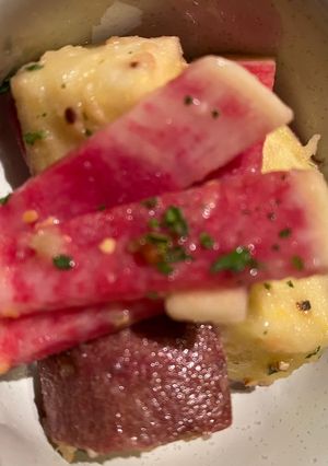 さつまいもと大根の粒マスタード酢サラダ☆-レシピのメイン写真