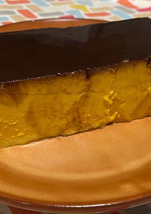 超簡単☆チョコソースの南瓜プリン♪♪-レシピのメイン写真